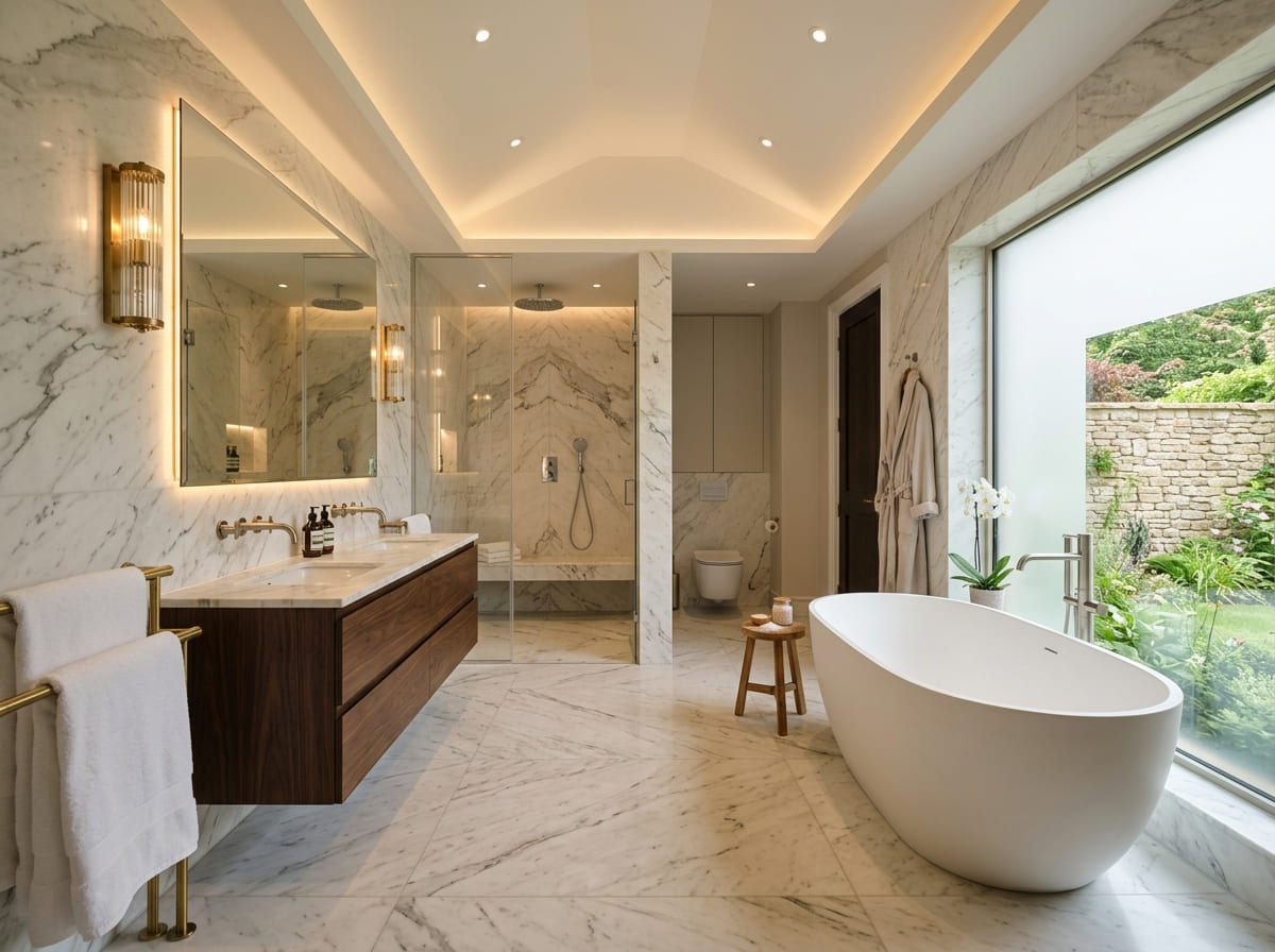 Custom Bathroom Renovation in Katy